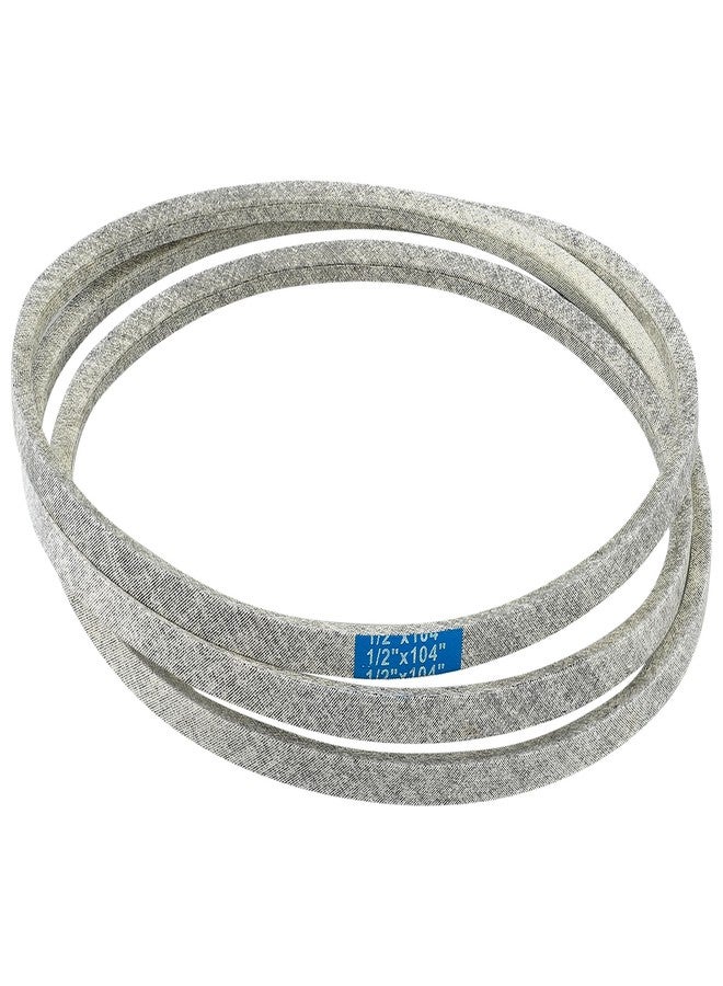 Fairooth 42" Lawn Mower Deck Belt Compatible with John Deere Heavy-Duty Lawn Mower Replaces Part Number GX20072 Deck Drive Belt Compatible with D100 E100 LA100 100 Series Lawns Tractors - Image 1