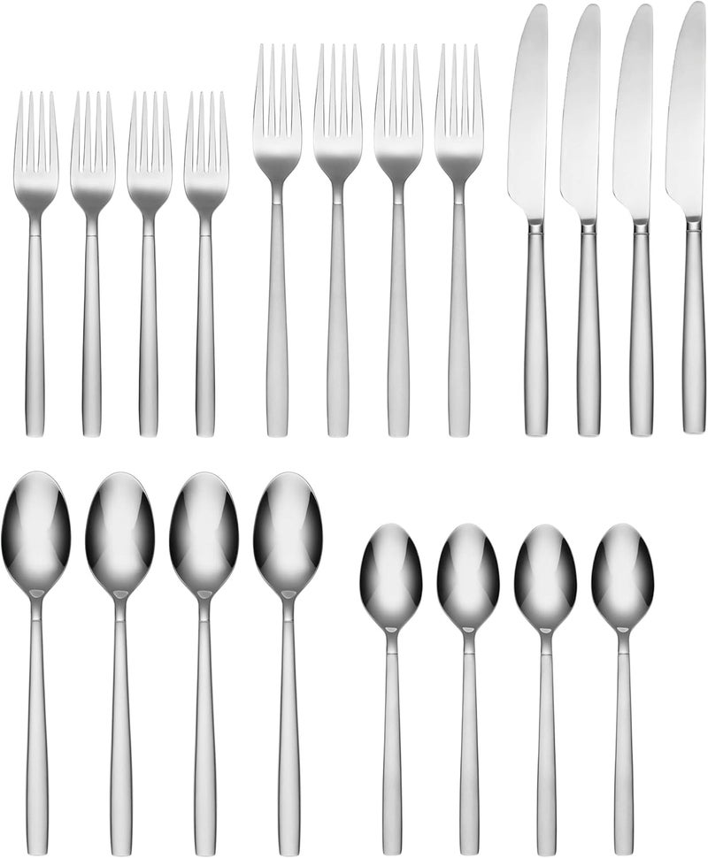 Cambridge Brogan Sand Piece Flatware Set 20 Count No Color - Image 2