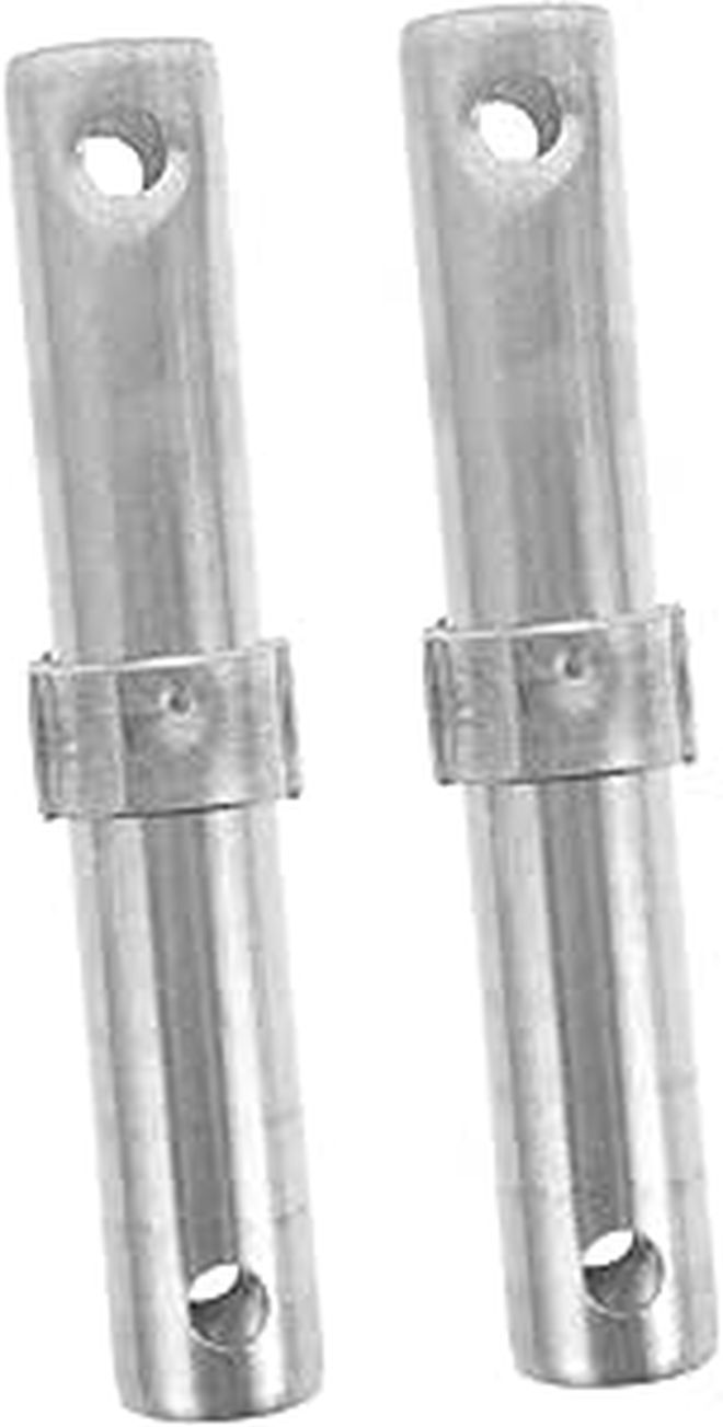 2 Pcs Scaffolding Coupling Pin Galvanized Steel Tube Connector For Construction Work Scaffold Systems Safety - Image 1