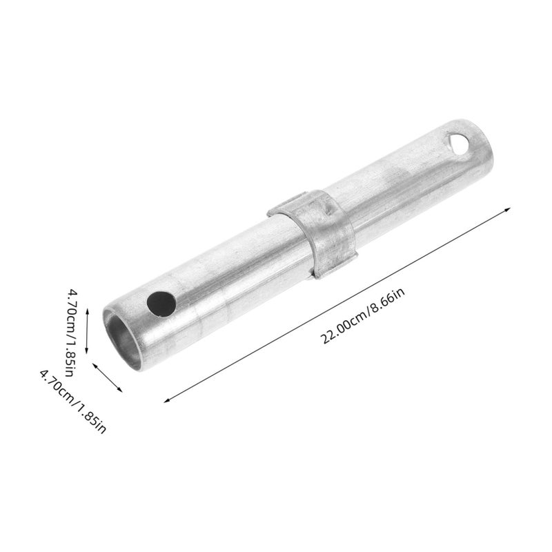 2 Pcs Scaffolding Coupling Pin Galvanized Steel Tube Connector For Construction Work Scaffold Systems Safety - Image 3