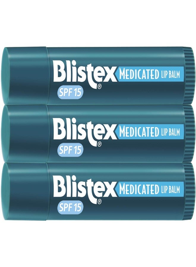 Blistex Medicated Lip Balm, 0.15 Ounce 3-Count (Pack of 12, 36 Count Total - Image 2