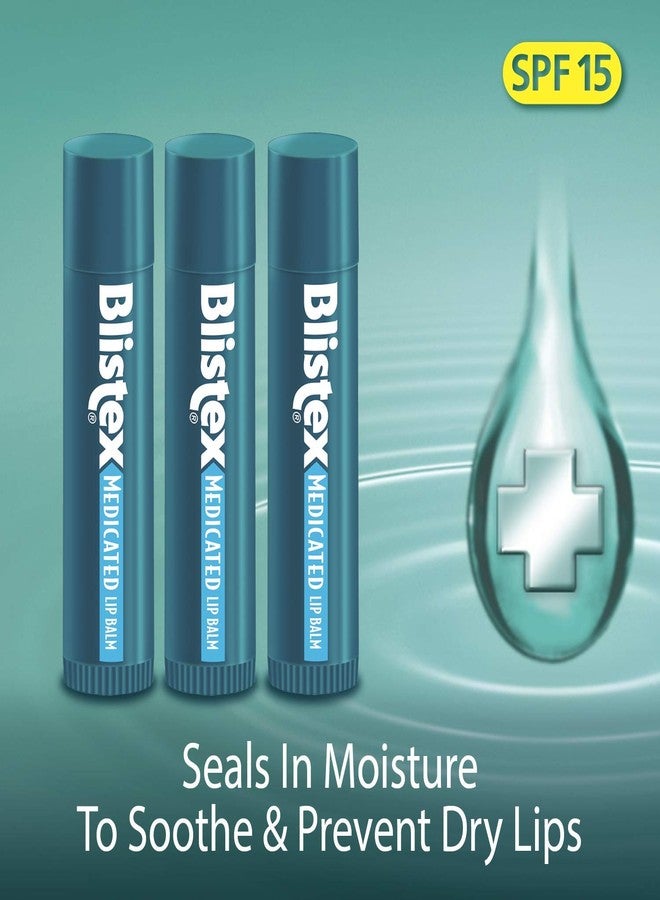 Blistex Medicated Lip Balm, 0.15 Ounce 3-Count (Pack of 12, 36 Count Total - Image 4