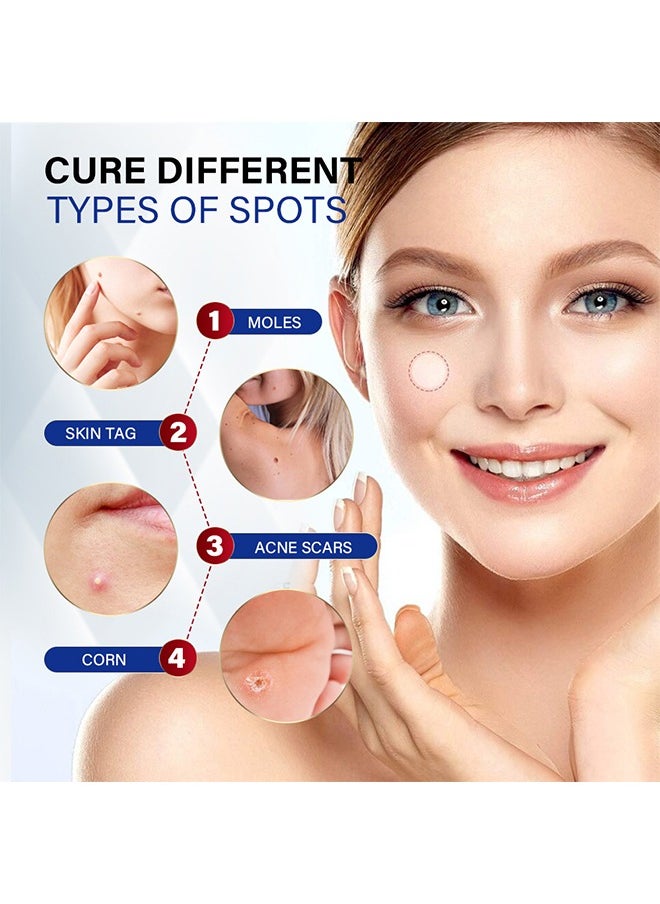 Sumifun Skin Tag Remover Patches - Pain and Scar free Vitamin E & Tea Oil added Mole Dark Spot Wart Blemishes Remover Patches For Men & Women 144patches  - Image 3