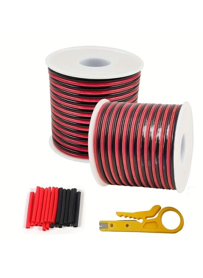 24AWG Stranded Tin Plated Copper Wire 2 Conductor For Speaker LED Automotive Use - Image 2