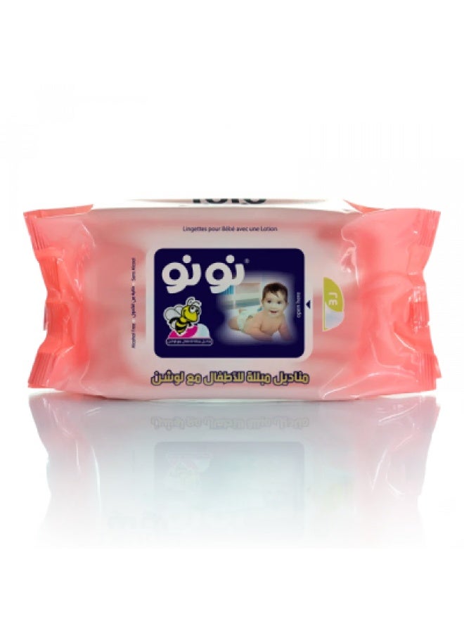 Nunu Baby Wet Wipes with Lotion 24 Wipes