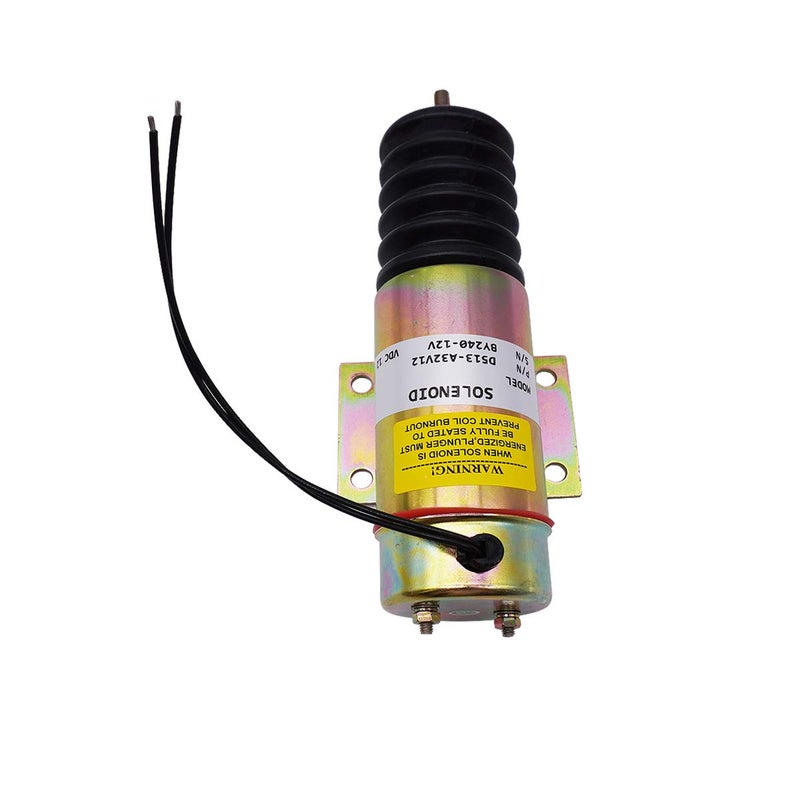 صمام إيقاف الوقود سولينويد D513A32V12 D513A32V12 200112E2U1 2 سلك 12 فولت بديل لتومبيتا