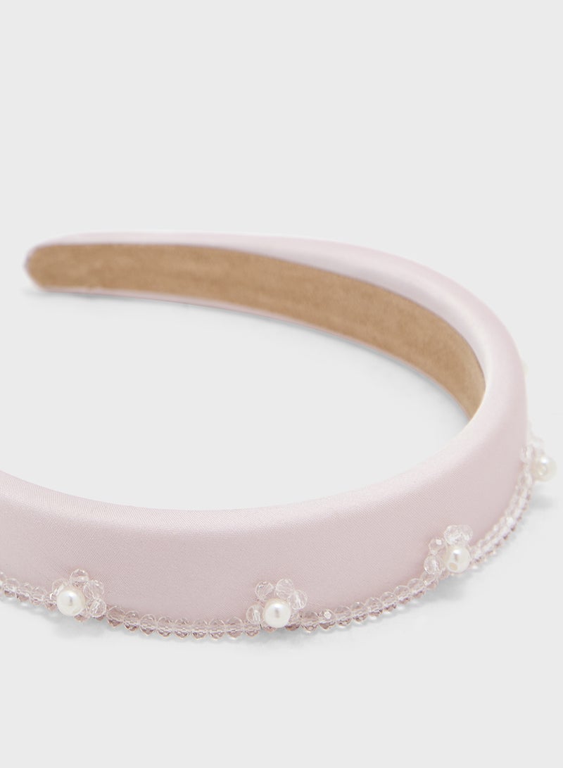 Ella Limited Edition Embellished Floral Headband  - Image 3