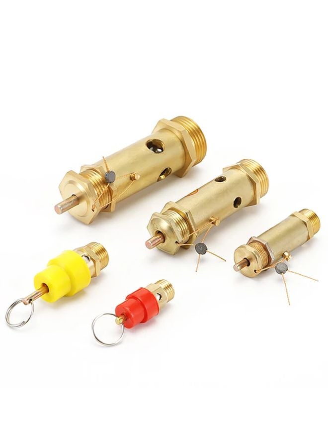 Brass Spring Loaded Gas Pressure Relief Safety Valve 3 4 DN20 8kg Air Compressor - Image 4