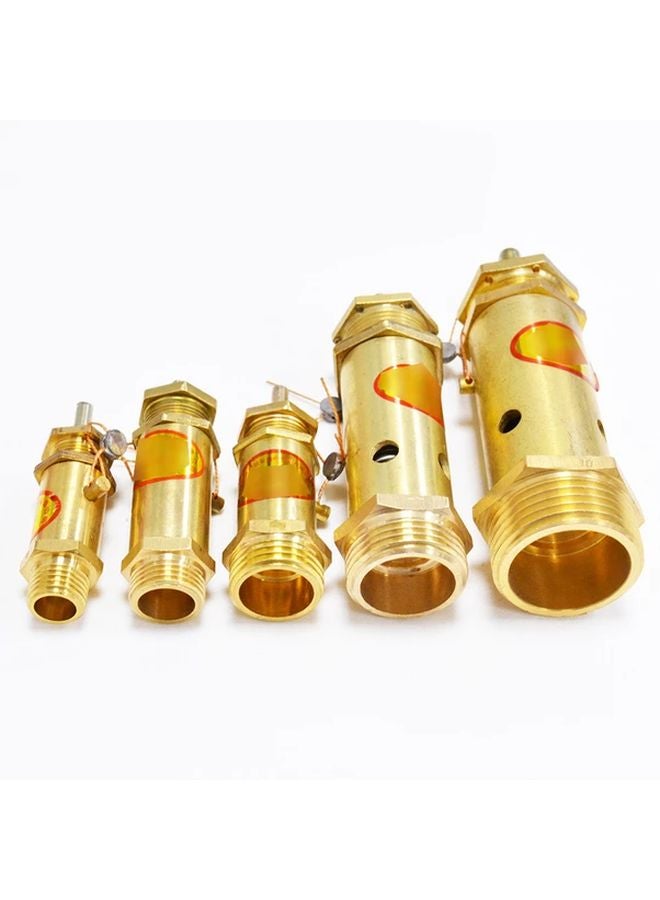 Brass Spring Loaded Gas Pressure Relief Safety Valve 3 4 DN20 8kg Air Compressor - Image 5