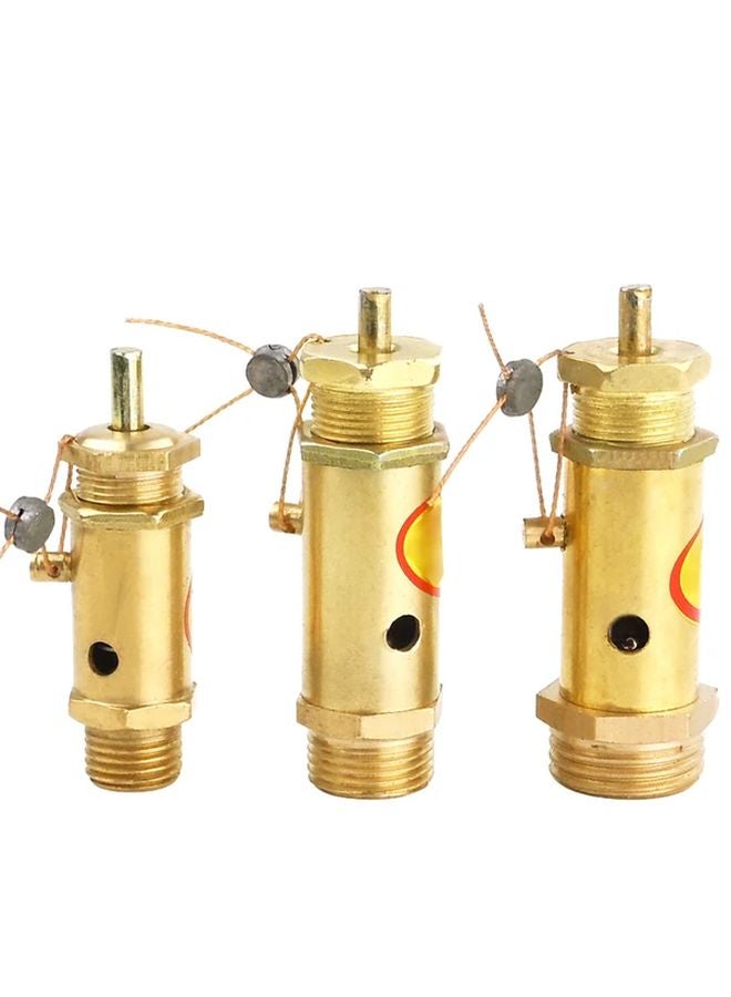 Brass Spring Loaded Gas Pressure Relief Safety Valve 3 4 DN20 8kg Air Compressor - Image 3