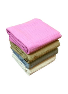 cotton vibes Cotton Vibes Single Bed Sheet Large Size Pink  - Image 3