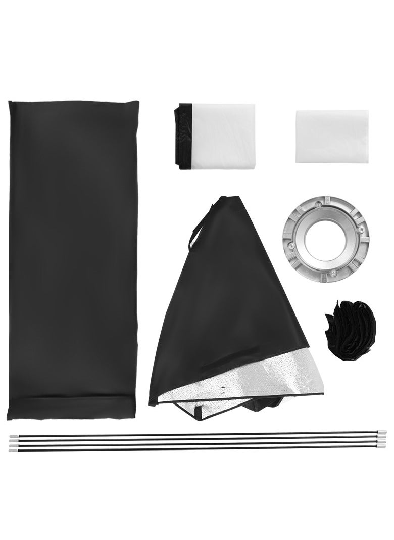 Octagonal Softbox, 95cm Quick-Setup Compact Bowens Mount with Light Diffusers, Grid, Carrying Bag, Compatible with Most Bowens Mount COB Video Light for Portrait Product Photography