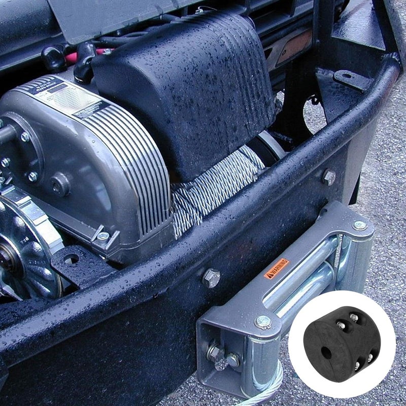 FAVOMOTO Utv Hook Stopper Heavy-Duty Winch Line Stopper for Cable Prevents Hook Bottoming Out Reduces Wear Rollers and Fairleads Design for Off-Road Vehicles - Image 4