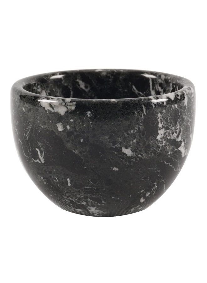 RADICALn Marble Shaving Cream Bowl Black 7.6 OZ Handmade Shaving Bowl Mens Barber Supplies - Bowl For Esthetician Supplies Like Shaving Gel - Used By Barber For Beard Bar Clean Up  - Image 1