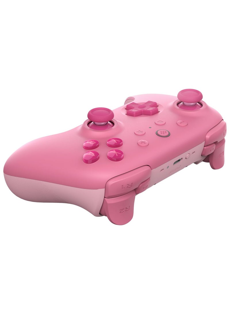 8BitDo Ultimate 2C Bluetooth Controller for Switch/Switch 2, Wireless Controller with 6-Axis Motion Control, Rumble Vibration, Refined D-Pad and Bumpers, and Hall Effect Joysticks (Pink) - Image 2