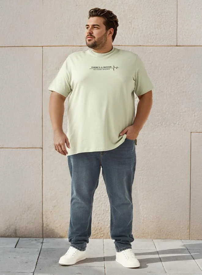 ماكسيم Plus Size Regular Fit Jeans with Flexi Waist