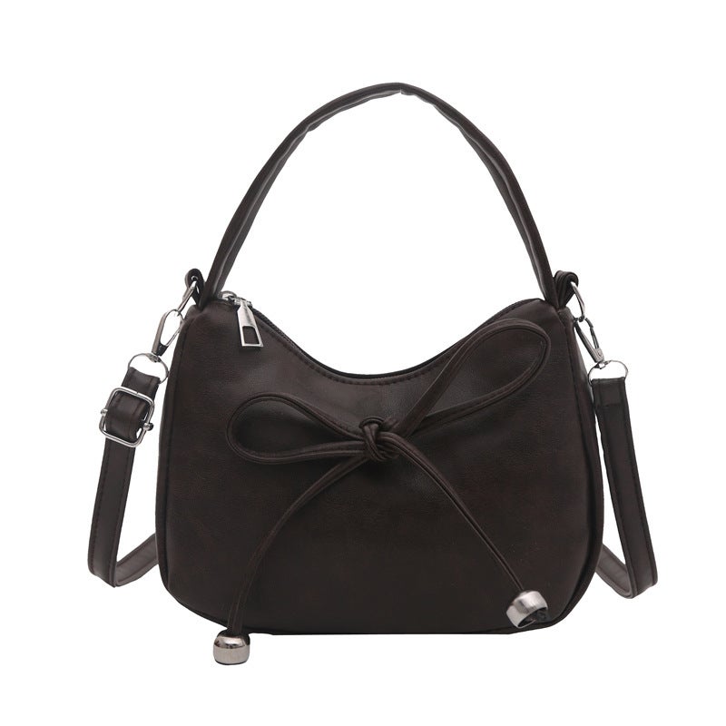 Women's PU Bow Knot Shoulder Bag - Image 5