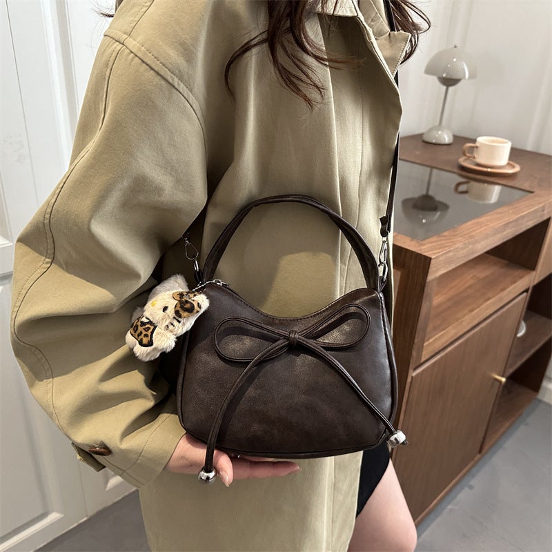 Women's PU Bow Knot Shoulder Bag - Image 2
