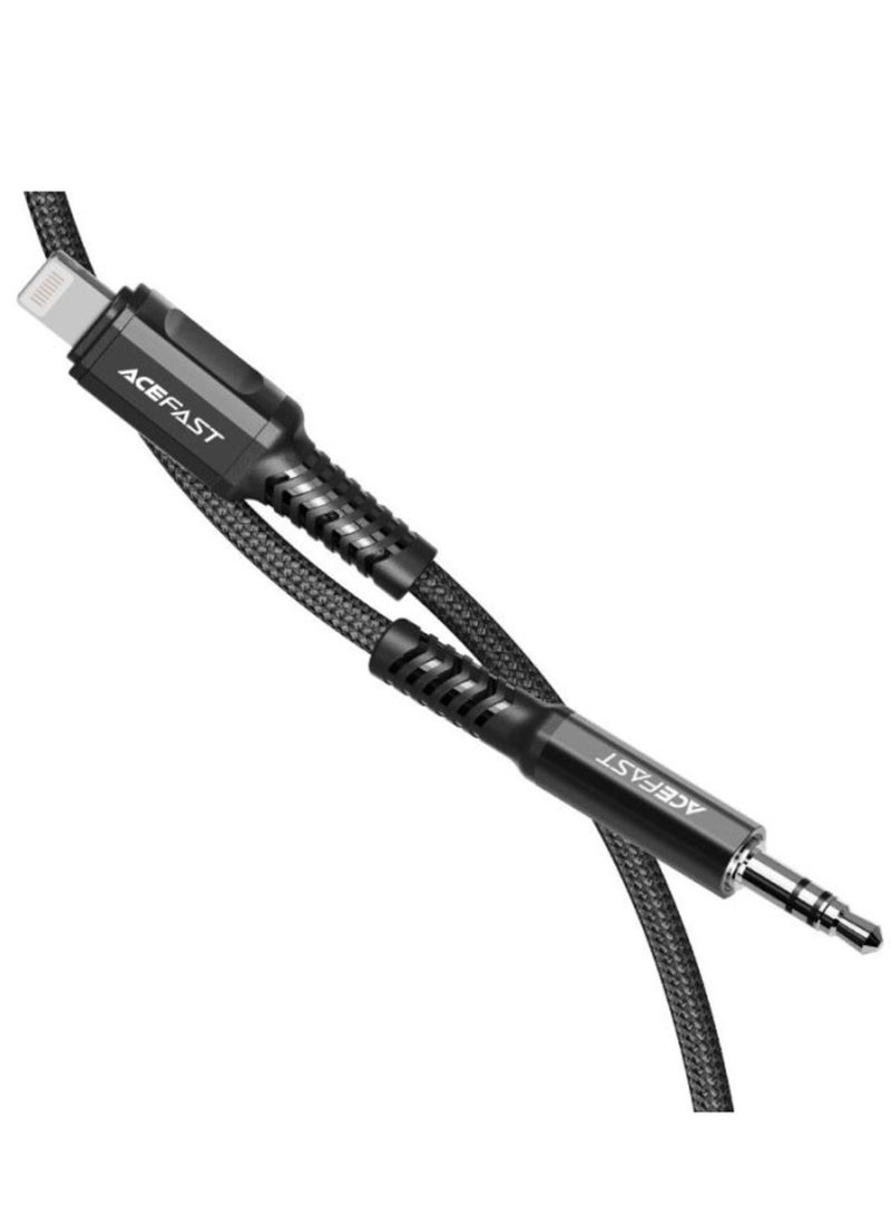 ACEFAST C1-06 Lightning to 3.5MM Audio Cable – 1.2 Meter High-Quality Audio Connector for iPhone and iPad - Image 2