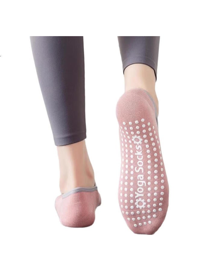 Bejirog 3 Pairs Of Women'S Yoga Socks Non-Slip Pilates Summer Professional Ballet Dance Sports Cotton Socks Indoor Fitness - Image 1