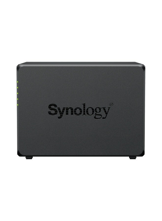 سينولوجي محطة القرص DS425+ NAS بسعة 4 خزانات - معالج إنتل سيليرون J4125 رباعي النواة بتردد 2.7GHz، 2GB ذاكرة DDR4 (قابلة للتوسيع إلى 6GB)، 4 خزانات أقراص SATA بحجم 3.5"/2.5"، 2 فتحة SSD من نوع M.2 NVMe، 1 منفذ LAN بسرعة 2.5GbE، 2 منفذ USB 3.2، دعم RAID 0/1/5/6/10، تشفير AES-NI، سحابة خاصة، حل النسخ الاحتياطي والمراقبة، نظام تشغيل DSM. - Image 3