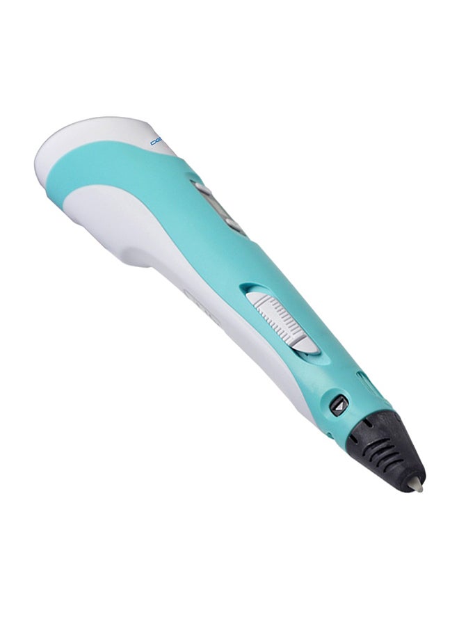3D Printing-Pen With Adjustable Speed And Temperature (US Plug) Blue/White - Image 3