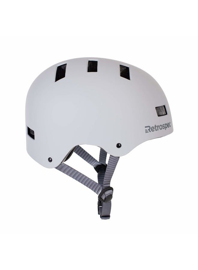 Retrospec CM-1 Bicycle/Skateboard Helmet for Adult Commuter, Bike, Skate, Matte Slate, 51-55 cm/Small - Image 1