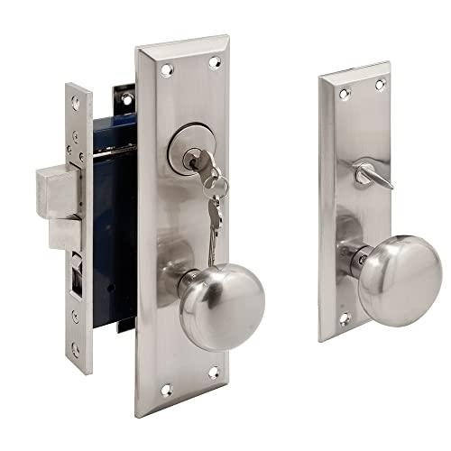 Segal SE 27600 Entry Door Mortise Lockset, 2-1/2 In. Backset, Single Cylinder, Satin Finish (Single Pack) - Image 5