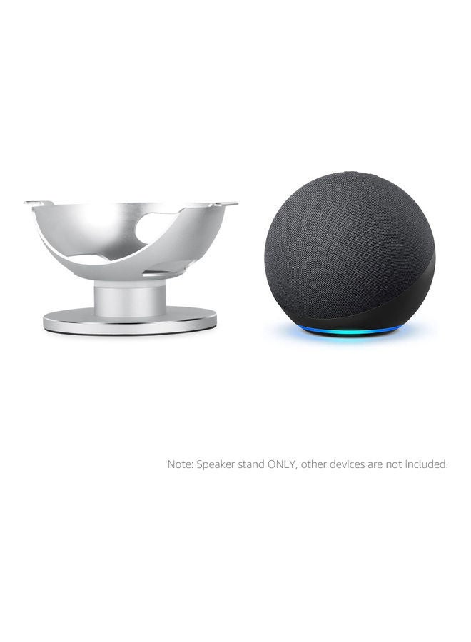 NIBEMINENT Desktop Smart Speaker Stand Silver - Image 4