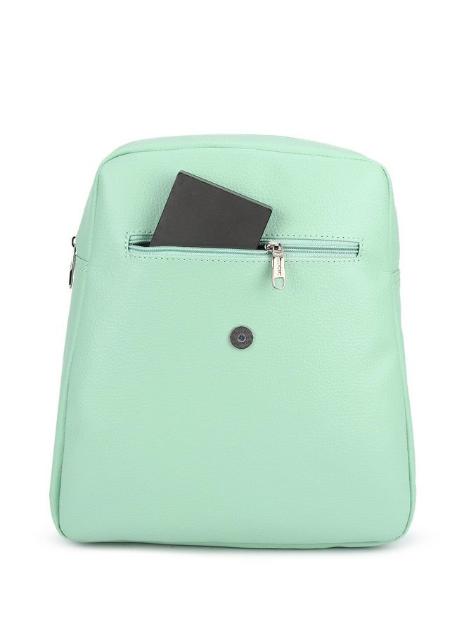 Stoic حقيبة ظهر أنيقة للنساء من جلد PU بفتحة واحدة - Image 4