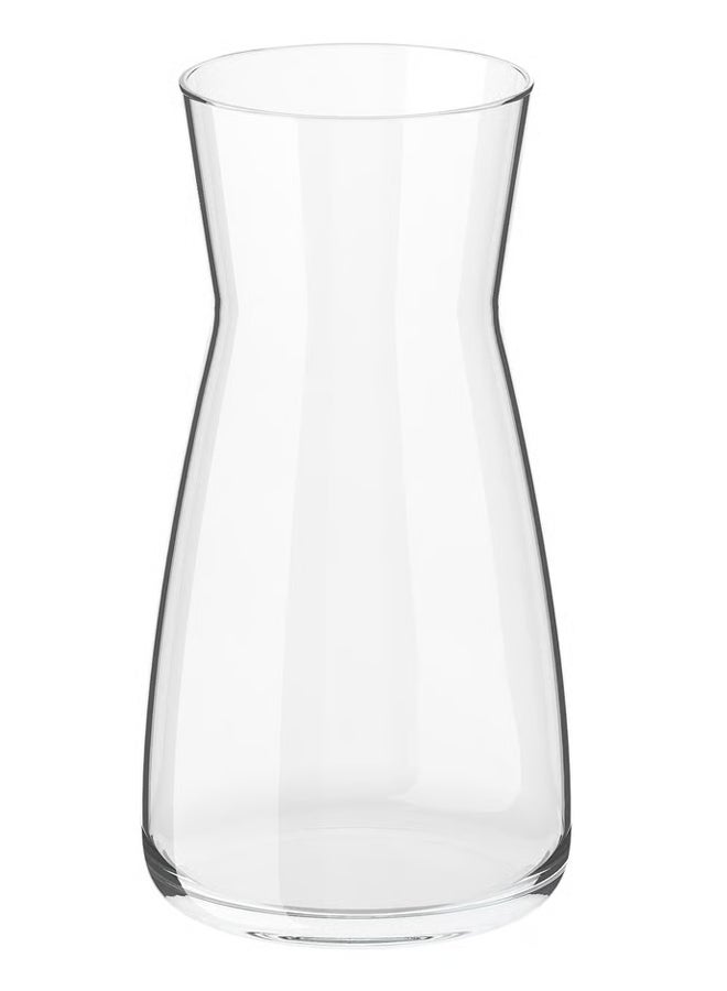 سويس كانتون فازة زهور زجاجية فاخرة - 20 سم، تصميم دائري أنيق، 10 سم قطر، تشطيب شفاف، متينة ومستقرة، سهلة التنظيف، مثالية للباقة أو كزينة مستقلة، متعددة الاستخدامات للمنزل والمكتب - Image 1