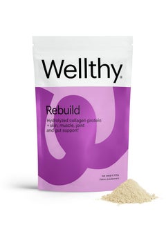 Rebuild Hydrolyzed Collagen Peptides Grass Fed Pasture Raised Collagen Protein Vital Supplements For Hair Growth Skin Nail & Gut Health Multi Peptides Helps Build Muscle