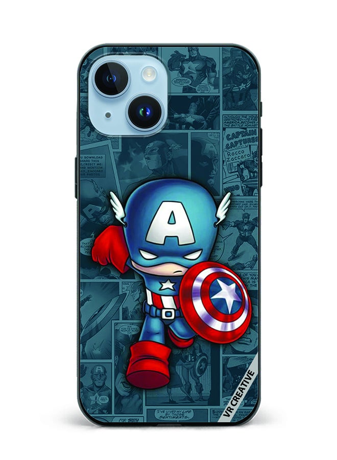 VR CREATIVE Protective Case Cover For Apple iPhone 15 Avengers Design Multicolour - Image 1