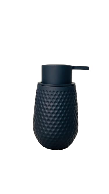 Matt Black Soap Dispenser for Bathroom | Liquid Soap, Lotion & Shampoo Dispenser for Wash Basin & Sink | Premium Handwash Bottle for Home & Commercial Use | 350 ML (Pack of 1)  - Image 2