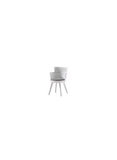 NAFEH Ergonomic Multi Purpose Office & Study Chair Comfortable Desk Chair with Back Support Sturdy Plastic Legs Soft Seating  - Image 4