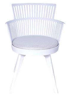NAFEH Ergonomic Multi Purpose Office & Study Chair Comfortable Desk Chair with Back Support Sturdy Plastic Legs Soft Seating  - Image 3