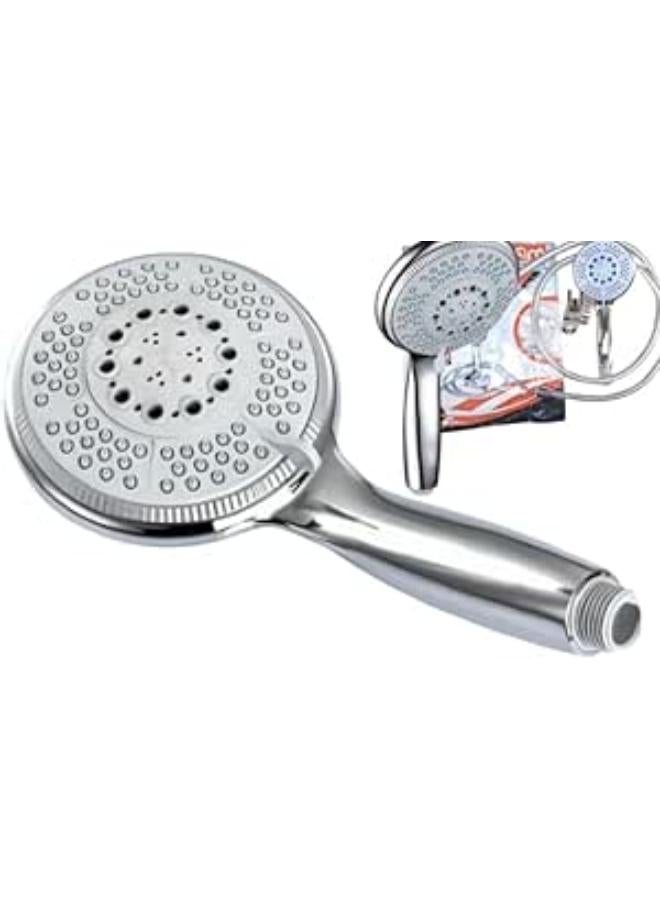 Bathroom Shower Head Shapes And Colors According To Picture (Water Saving Shower Head With Golden Strong Body With 4 Jet Modes Fits Shower Hose And Bracket)