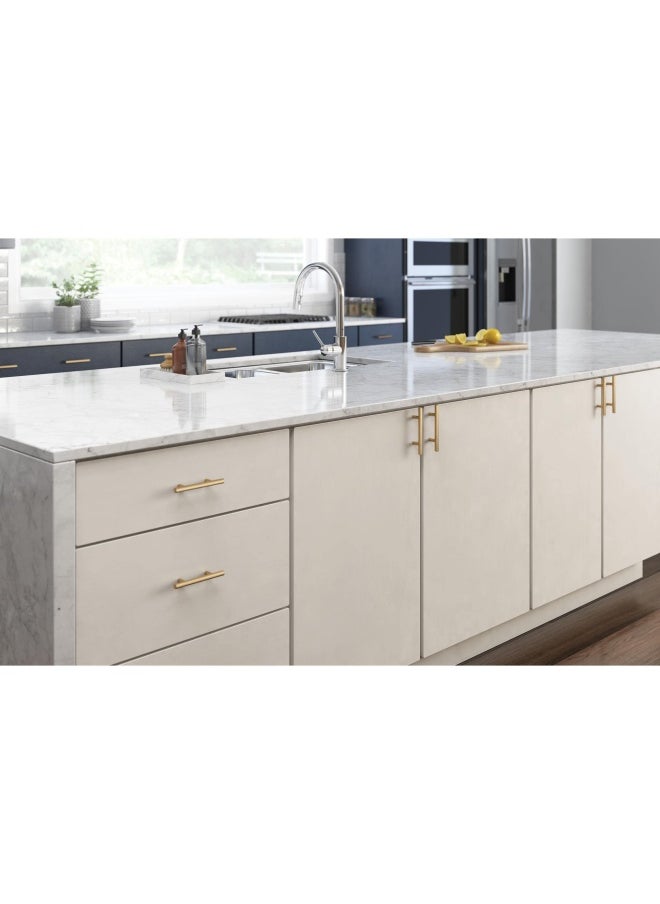 Franklin Brass Franklin Brass BAR096Z-CZ-B Bar Cabinet Pull  3-3 4   96mm   Champagne Bronze  10 Count  Pack of 1  - Image 5