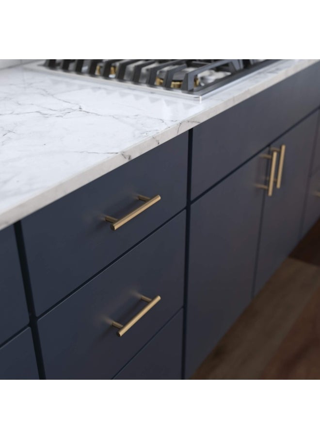 Franklin Brass Franklin Brass BAR096Z-CZ-B Bar Cabinet Pull  3-3 4   96mm   Champagne Bronze  10 Count  Pack of 1  - Image 2
