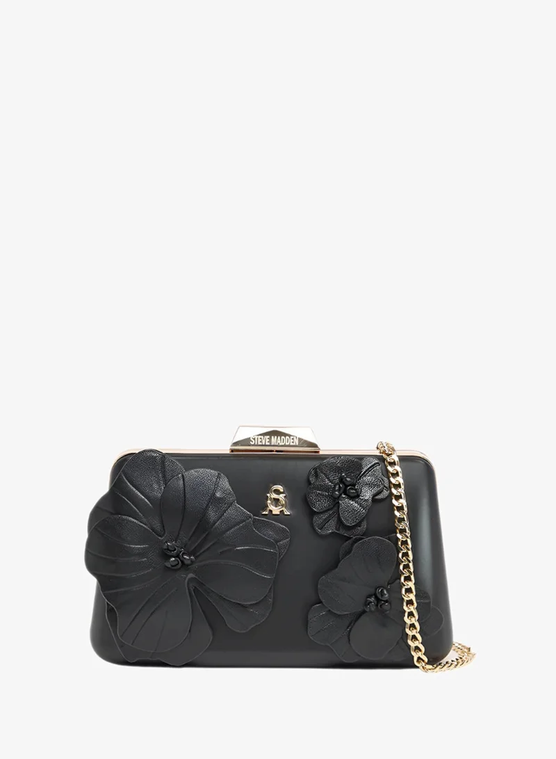 Steve madden sweets black/gold handbag