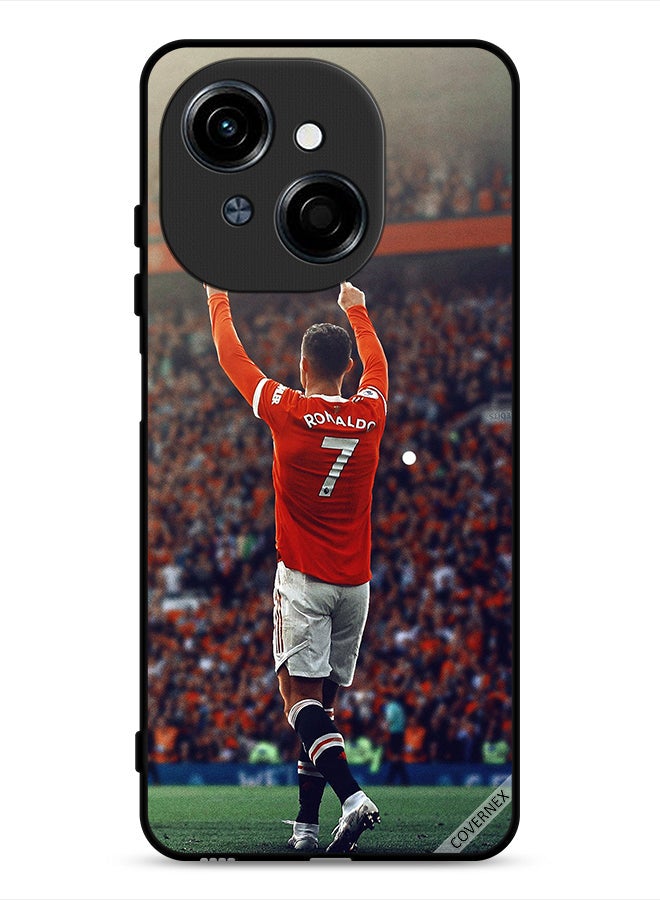 Covernex Tecno Spark Go 1S 4G Protective Case Cover CR7 Ronaldo Portrait - Image 1