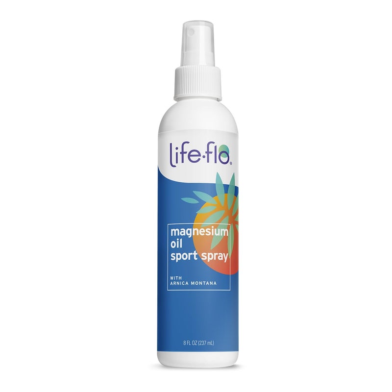 Life-flo Magnesium Oil Sport Spray, with Magnesium Chloride from The Zechstein Seabed Plus Arnica, Calms and Refreshes Muscles and Joints After Exercise, 60-Day Guarantee, Not Tested on Animals, 8oz - Image 1