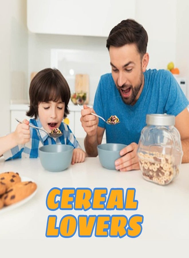stormroo Gift for Dad Laser Engraved Cereal Killer Spoon Scoop, Real Deal for Cereal Lover, Tablespoon Size, Pragmatic Gift for Dad Who Wants Nothing, Cute Funny Gift for Dad On Fathers Day, Fathers’ Birthday - Image 2