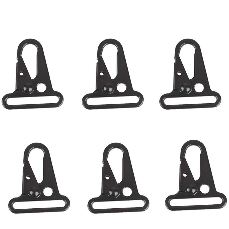 XTACER 1.5" Heavy Duty Snap Hooks 1.5" Sling Clips (1.5" Clips *(6-Pack)) - Image 1