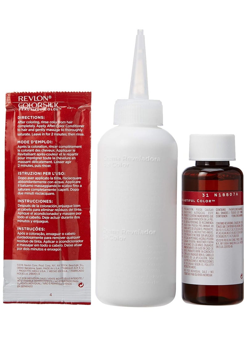 Revlon لون شعر ريفلون كولورسيلك #31 بني غامق - Image 3