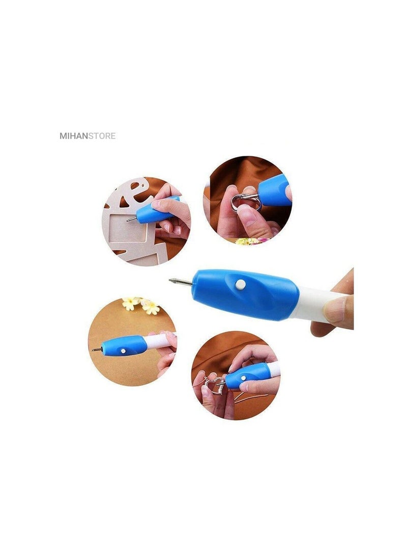 اي زد انجريفير أداة حفر كهربائية للحفر على الخشب والمعادن والزجاج والحجر والمجوهرات - Image 2