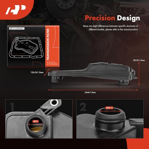 A-Premium Automatic Transmission Fluid Filter Compatible with Mazda 3 2012-2021, 6 2014-2021, CX-9 2016-2021, CX-3 2016-2021, CX-5 2013-2021, 6-Speed Automatic Transmission - Image 5