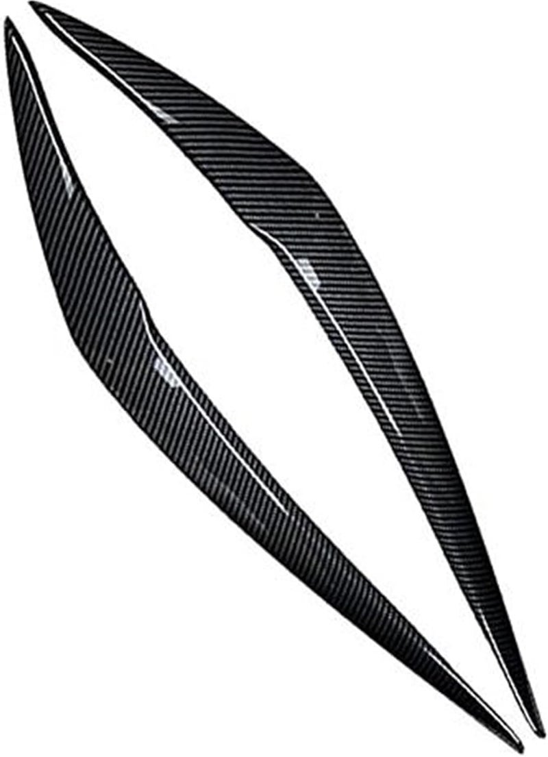 QASULER Carbon Fiber Headlight Eyelid Trim - Image 1