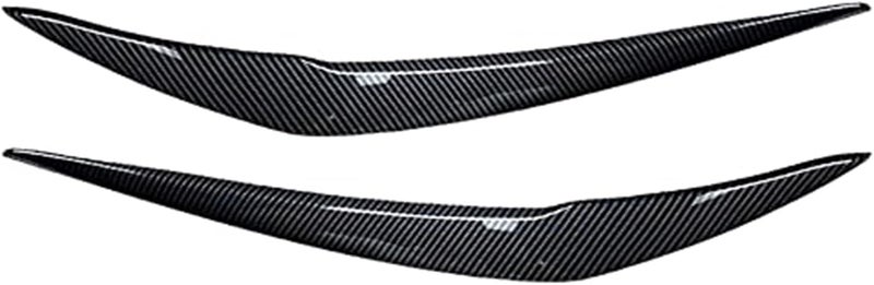 QASULER Carbon Fiber Headlight Eyelid Trim - Image 5