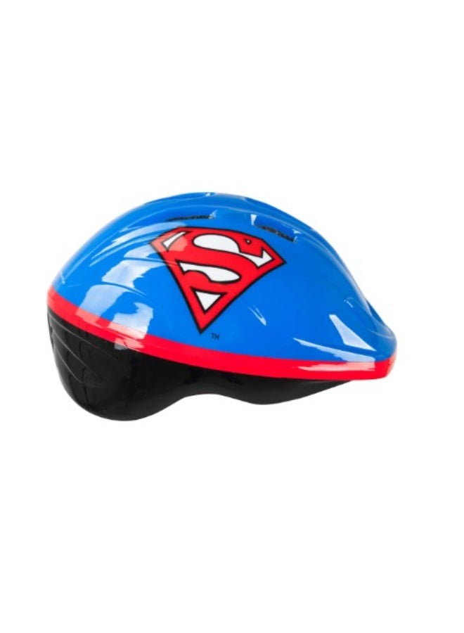 Spartan Superman Kids Helmet for Ages 36 | Medium Size 5052cm | DC Superhero Bike, Skate, and Scooter Safety Gear | Lightweight Shell with Air Vents | Adjustable Chin Strap | SP-9141 - Image 2